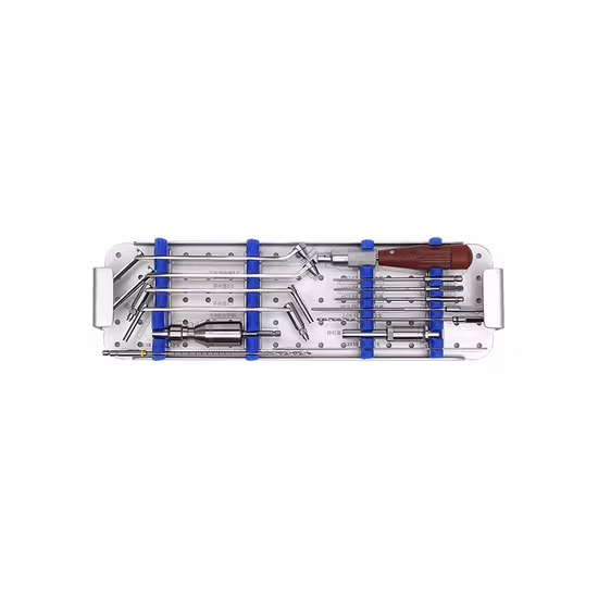 Jinlu Medical Surgical Equipment Orthopedic Instrument 2.5/2.7 Multi-Axial Locking Plates Instrument Kit Tools Kit Bone Fracture Instruments